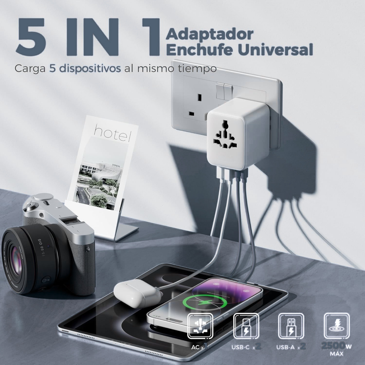 Adaptador Universal de Viaje